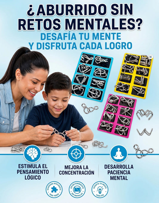 ROMPECABEZAS DE METAL